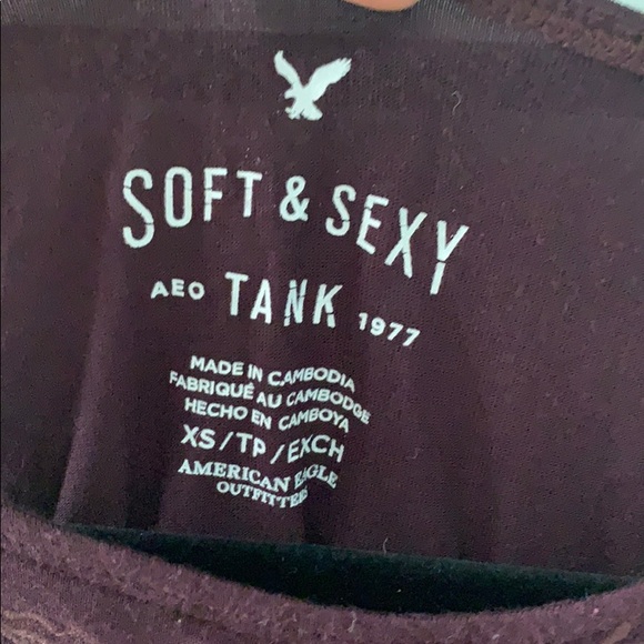 American eagle maroon tank - Picture 4 of 4